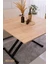 MDF Relax Akıllı Sehpa - Safir Meşe Ahşap Üst Yüzeyli Modern Tasarım 120x40 cm